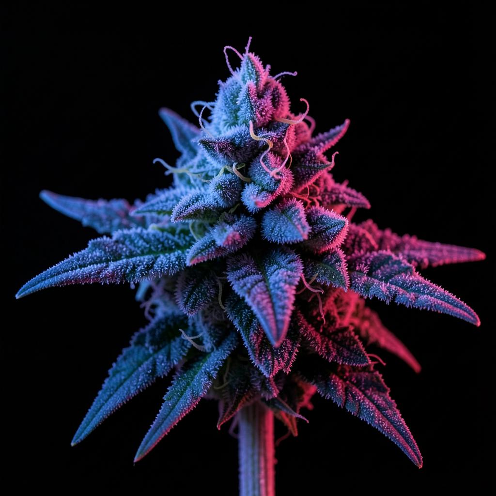 Zebra Stripez flower at Zombie Labz Dispensary